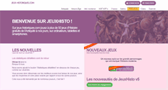 Desktop Screenshot of jeux-historiques.com
